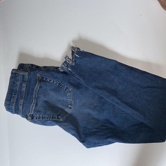 Top shop stretchy skinny leg jeans for women distressed bottom - Picture 2 of 5